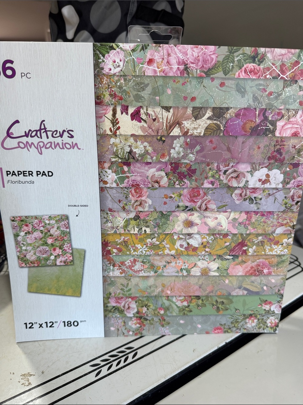 Crafters Companion Floribunda Paper Pad